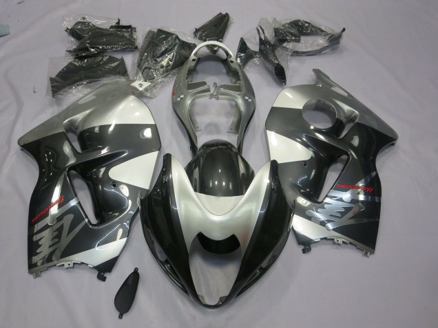 Grigio & Argento 1997-2007 Suzuki GSXR 1300 Carene Moto Grigio & Argento 1997-2007 Suzuki GSXR 1300 Carene Moto