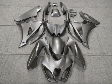 Grigio Canna Di Fucile Opaco 2017-2023 Suzuki GSXR 1000 Carene Moto