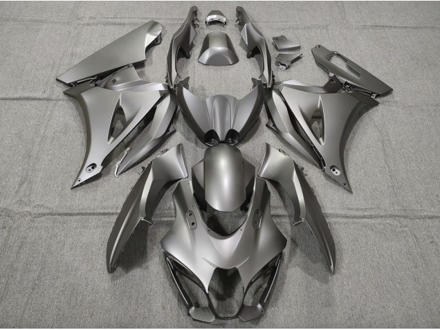 Grigio Canna Di Fucile Opaco 2017-2023 Suzuki GSXR 1000 Carene Moto Grigio Canna Di Fucile Opaco 2017-2023 Suzuki GSXR 1000 Carene Moto