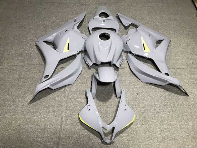 Grigio Chiaro Lucido 2009-2012 Honda CBR600RR Carene Moto Grigio Chiaro Lucido 2009-2012 Honda CBR600RR Carene Moto