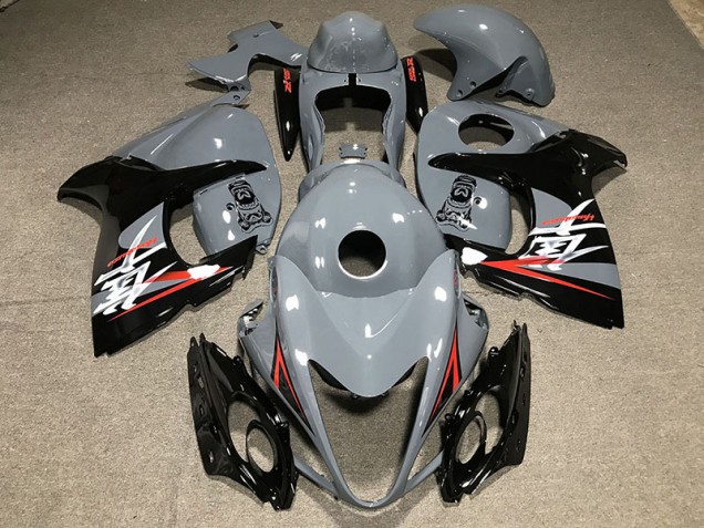 Grigio & Logo 2008-2020 Suzuki GSXR 1300 Carene Moto Grigio & Logo 2008-2020 Suzuki GSXR 1300 Carene Moto