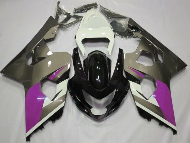 Grigio Lucido 2004-2005 Suzuki GSXR 600-750 Carene Moto