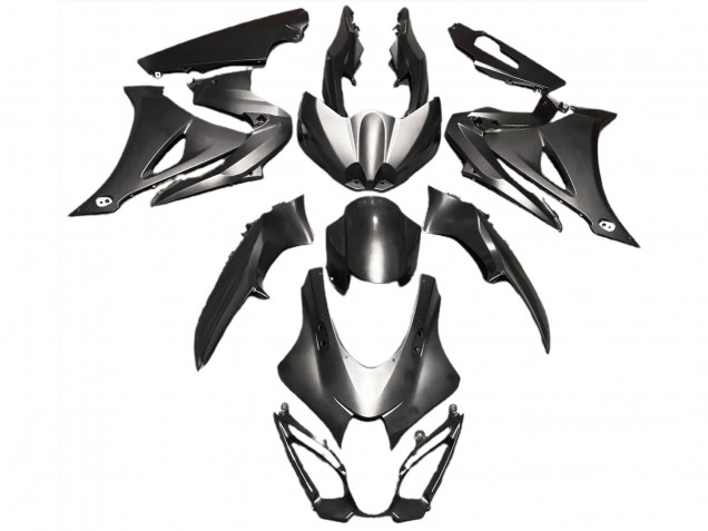Grigio Lucido 2017-2023 Suzuki GSXR 1000 Carene Moto Grigio Lucido 2017-2023 Suzuki GSXR 1000 Carene Moto