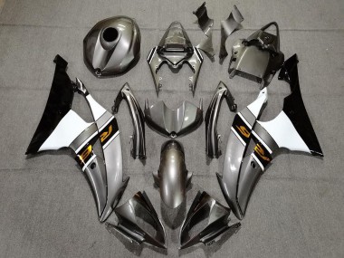 Grigio Lucido & Bronzo 2008-2016 Yamaha R6 Carene Moto