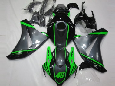Grigio Motul & Verde 2008-2011 Honda CBR1000RR Carene Moto