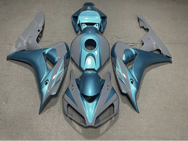 Grigio Nardo & Azzurro 2006-2007 Honda CBR1000RR Carene Moto Grigio Nardo & Azzurro 2006-2007 Honda CBR1000RR Carene Moto