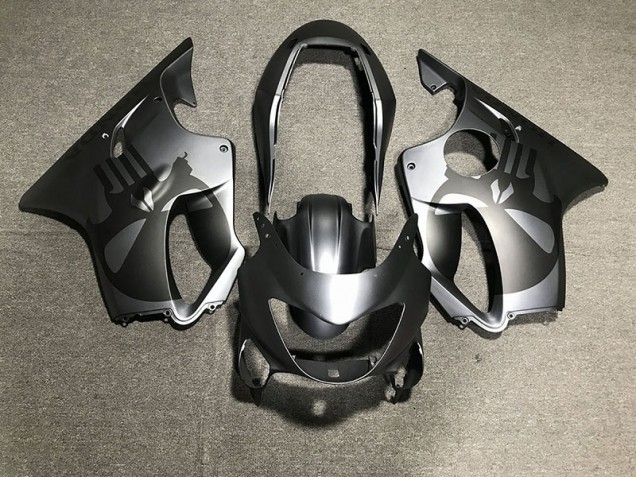 Grigio Opaco & Nero 1999-2000 Honda CBR600 F4 Carene Moto Grigio Opaco & Nero 1999-2000 Honda CBR600 F4 Carene Moto