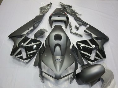 Grigio Opaco & Nero 2005-2006 Honda CBR600RR Carene Moto
