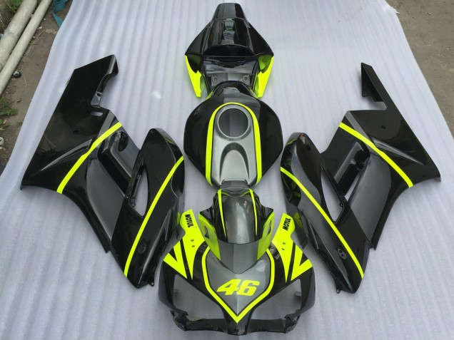 Gris Noir Et Haute Visibilité 2004-2005 Honda CBR1000RR Carene Moto Gris Noir Et Haute Visibilité 2004-2005 Honda CBR1000RR Carene Moto