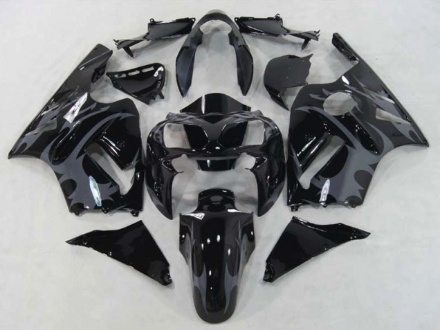 Guerriero Nero 2002-2005 Kawasaki ZX12R Carene Moto Guerriero Nero 2002-2005 Kawasaki ZX12R Carene Moto