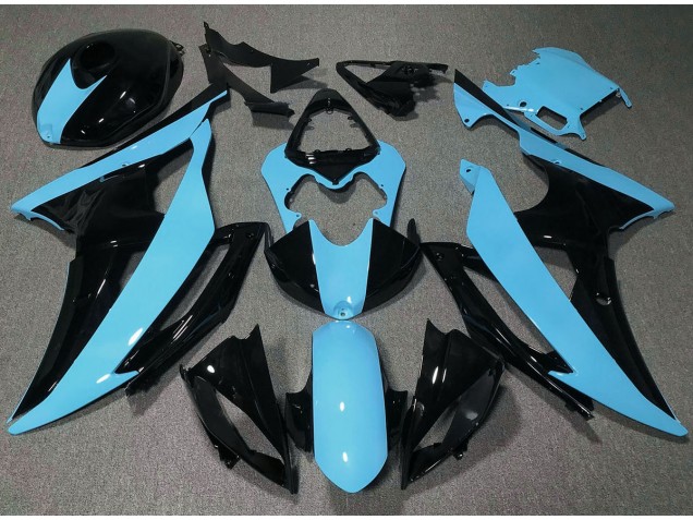 Haute Visibilité Bleu 2008-2016 Yamaha R6 Carene Moto Haute Visibilité Bleu 2008-2016 Yamaha R6 Carene Moto