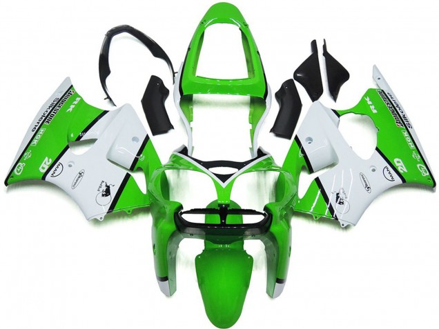 Kit Lucentezza Verde Chiaro 2000-2002 Kawasaki ZX6R Carene Moto Kit Lucentezza Verde Chiaro 2000-2002 Kawasaki ZX6R Carene Moto