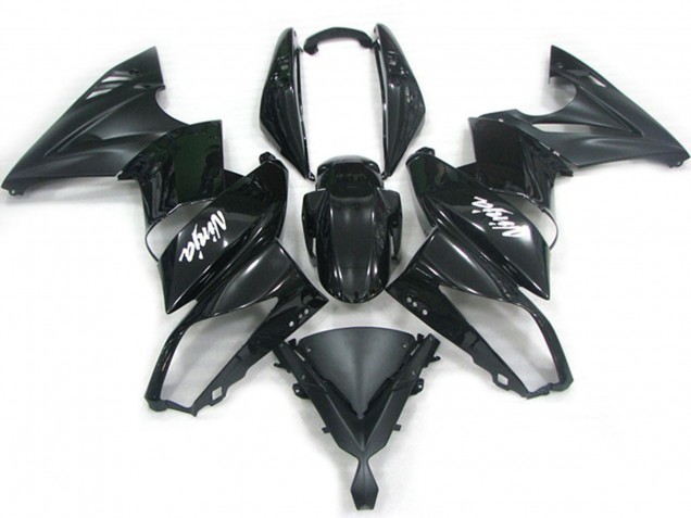 Kit Nero 2009-2011 Kawasaki Ninja 650R Carene Moto Kit Nero 2009-2011 Kawasaki Ninja 650R Carene Moto