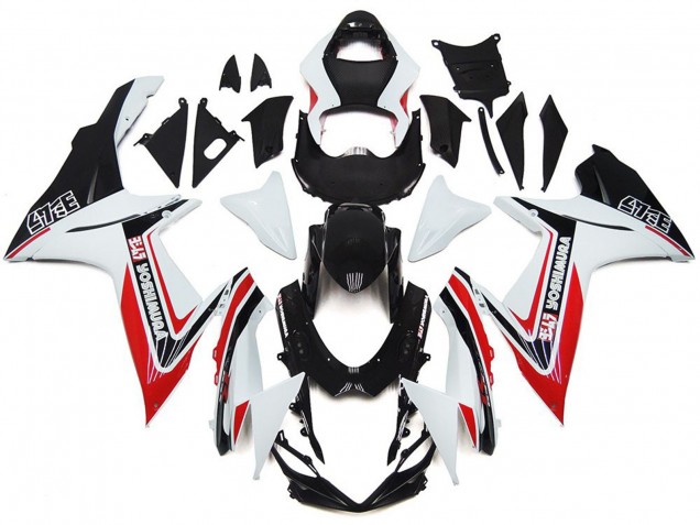Kit Stile Personalizzato Rosso 2011-2024 Suzuki GSXR 600-750 Carene Moto Kit Stile Personalizzato Rosso 2011-2024 Suzuki GSXR 600-750 Carene Moto
