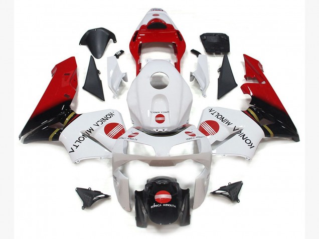 Konica Minolta Rossa 2003-2004 Honda CBR600RR Carene Moto Konica Minolta Rossa 2003-2004 Honda CBR600RR Carene Moto