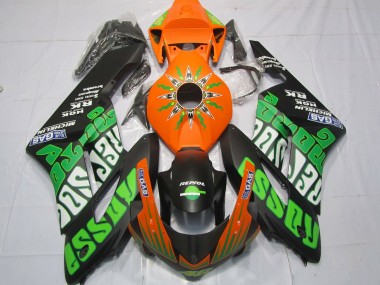 Lime Rossi Opaco 2004-2005 Honda CBR1000RR Carene Moto