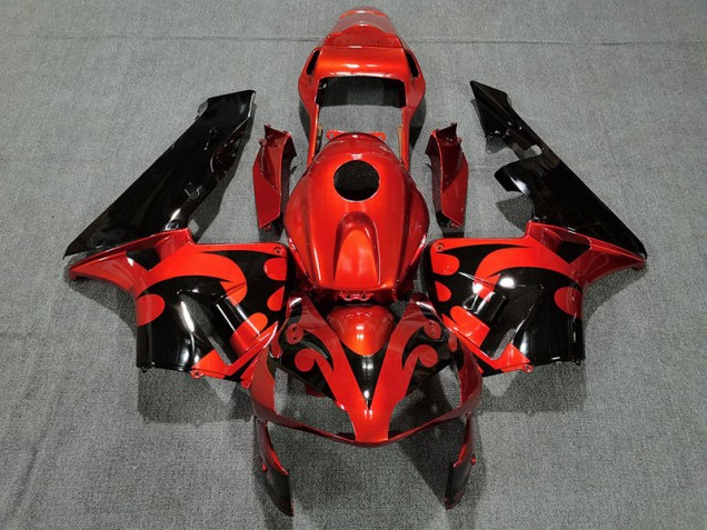 Lucentezza Arancione Intenso 2003-2004 Honda CBR600RR Carene Moto Lucentezza Arancione Intenso 2003-2004 Honda CBR600RR Carene Moto