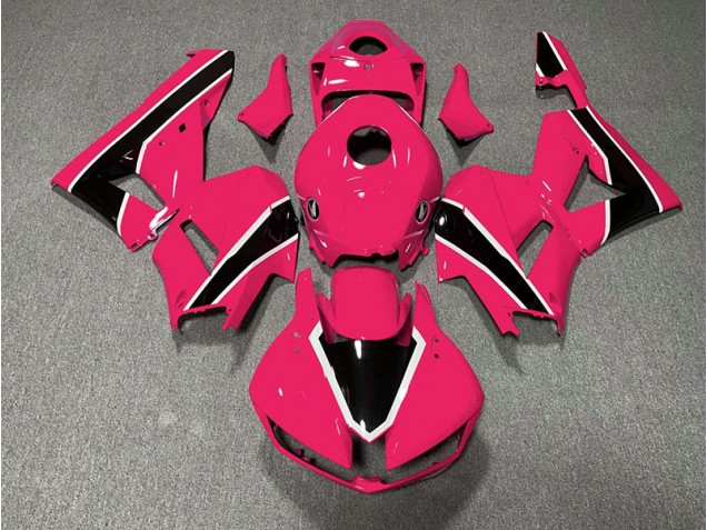 Lucentezza Rosa Brillante & Nero 2013-2023 Honda CBR600RR Carene Moto Lucentezza Rosa Brillante & Nero 2013-2023 Honda CBR600RR Carene Moto
