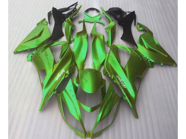 Lucentezza Verde Caramella 2016-2019 Kawasaki ZX10R Carene Moto Lucentezza Verde Caramella 2016-2019 Kawasaki ZX10R Carene Moto