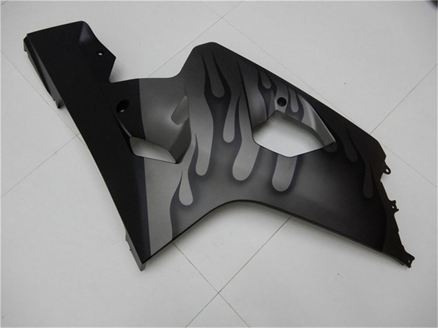 Carena Moto Suzuki GSXR 600/750 2004-2005 - Grigio Nero Fiamma