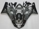 Carena Moto Suzuki GSXR 600/750 2004-2005 - Grigio Nero Fiamma