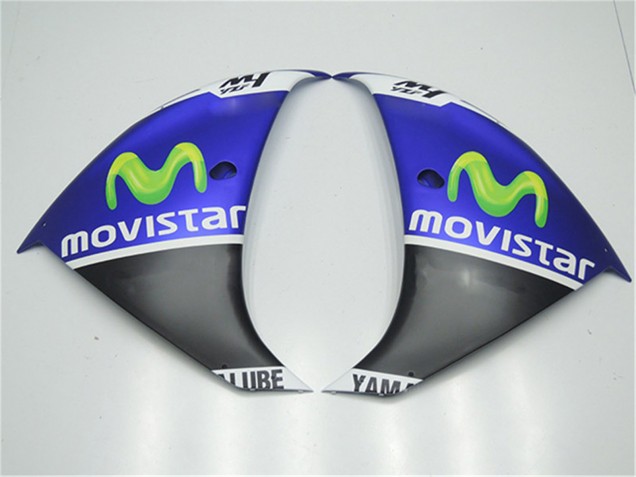 Carena Moto Yamaha YZF R1 2012-2014 - Blu Bianco Nero Verde MoviStar Yamalube ENEOS