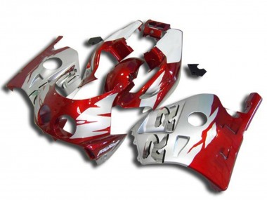 Carene Moto Honda CBR250RR 1990-1998 - Argento Rosso