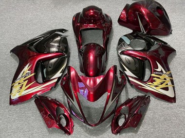 Carene Moto Suzuki GSXR 1300 2008-2020 - Rosso Profondo Oro