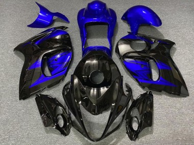 Carene Moto Suzuki GSXR 1300 2008-2020 - Nero Lucido Blu Profondo