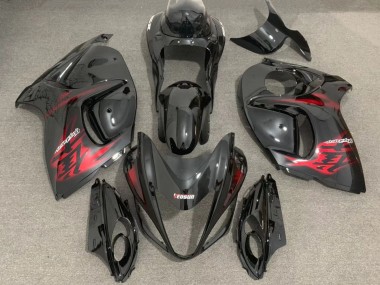 Carene Moto Suzuki GSXR 1300 2008-2020 - Nero Lucido Rosso