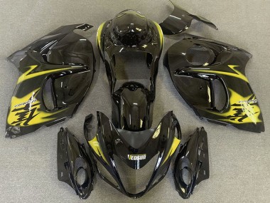 Carene Moto Suzuki GSXR 1300 2008-2020 - Nero Lucido Giallo