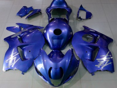 Carene Moto Suzuki GSXR 1300 1996-2007 - Lucido Blu Argento Logo