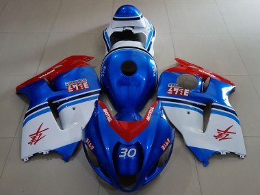 Carene Moto Suzuki GSXR 1300 1996-2007 - Blu Bianco Rosso