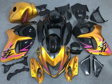 Carene Moto Suzuki GSXR 1300 2008-2020 - Oro Rosa Nero