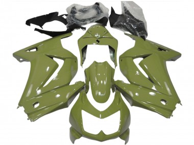 Carene Moto Kawasaki Ninja 250 2008-2012 - Olive Verde