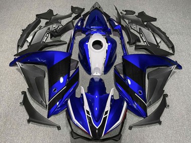 Carene Moto Yamaha R3 2015-2018 - Blu Bianco Nero