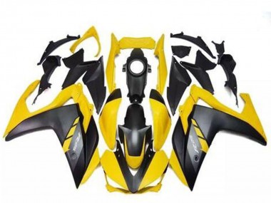 Carene Moto Yamaha R3 2015-2018 - Giallo Nero Opaco