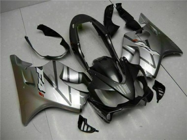 Carena Moto Honda CBR600 F4i 2004-2007 - Argento Nero Opaco