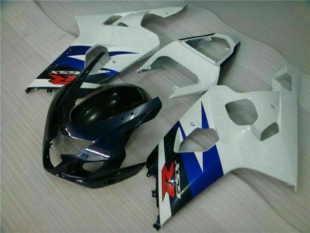 Carena Moto Suzuki GSXR 600/750 2004-2005 - Bianco Blu Nero Lucido Rosso