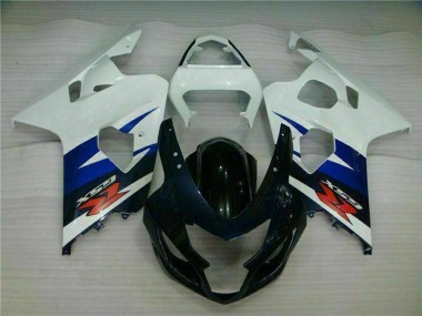 Carena Moto Suzuki GSXR 600/750 2004-2005 - Bianco Blu Nero Lucido Rosso