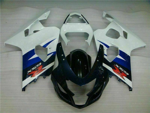 Carena Moto Suzuki GSXR 600/750 2004-2005 - Bianco Blu Nero Lucido Rosso