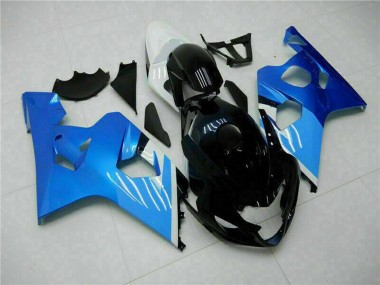 Carena Moto Suzuki GSXR 600/750 2004-2005 - Bianco Blu Nero