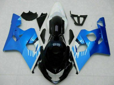 Carena Moto Suzuki GSXR 600/750 2004-2005 - Bianco Blu Nero