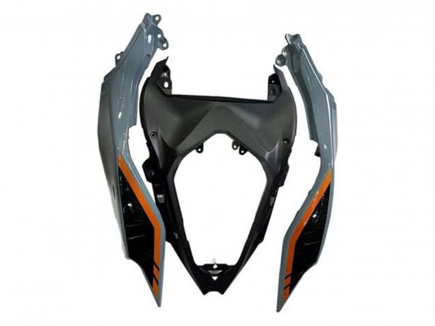 Carena Moto Kawasaki Ninja 500 EX500R 2024-2025 - Nardo Grigio Arancia Nero