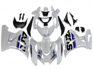 Carena Moto Suzuki GSXR 1000 2017-2024 - Bianco Blu Nero