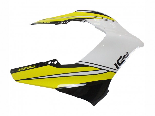 Carena Moto Ducati Panigale V4 V4S 2020-2021 - Giallo Bianco Nero Lucido
