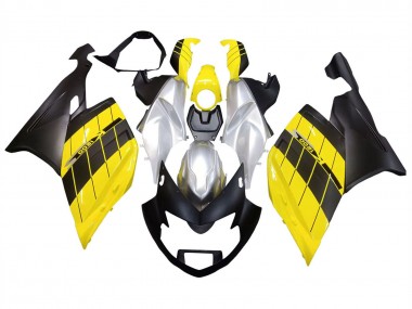 Carena Moto BMW K1200S 2005-2010 - Giallo Argento Nero Opaco