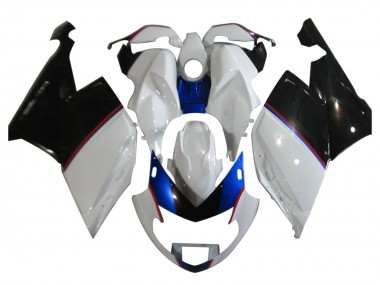 Carena Moto BMW K1200S 2005-2010 - Bianco Blu Nero Lucido