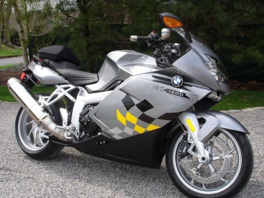Carena Moto BMW K1200S 2005-2010 - Argento Giallo Nero