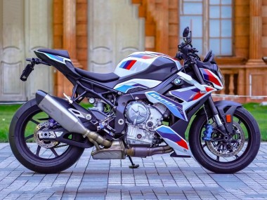 Carena Moto BMW S1000R 2021-2025 - Bianco Azzurro Chiaro Scuro Rosso